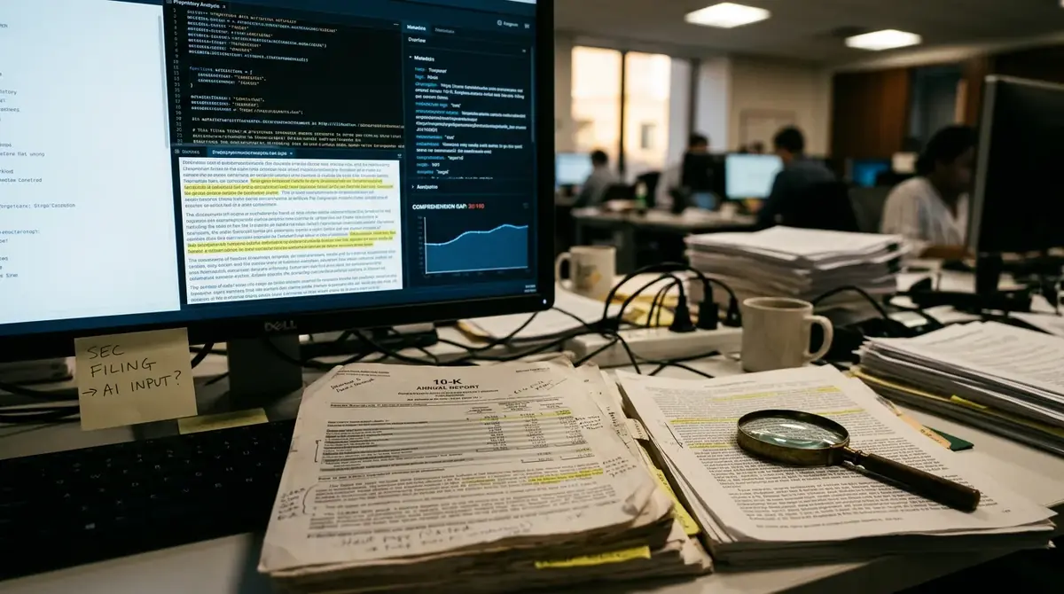 The Disclosure→AI Comprehension Gap, How SEC Filings Get Misread by AI Engines